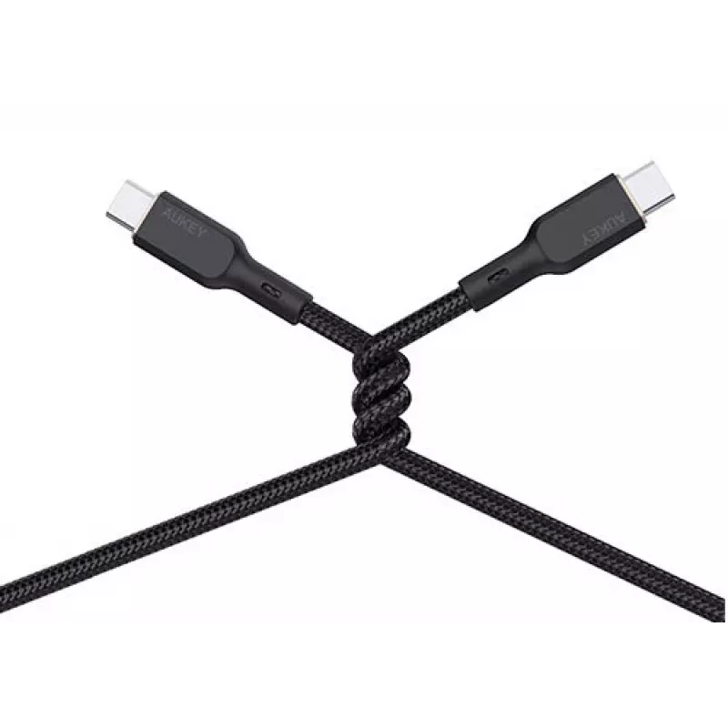 USB-kaabel AUKEY CB-KCC102 1,8m USB-C must 0,48 Gbit/s