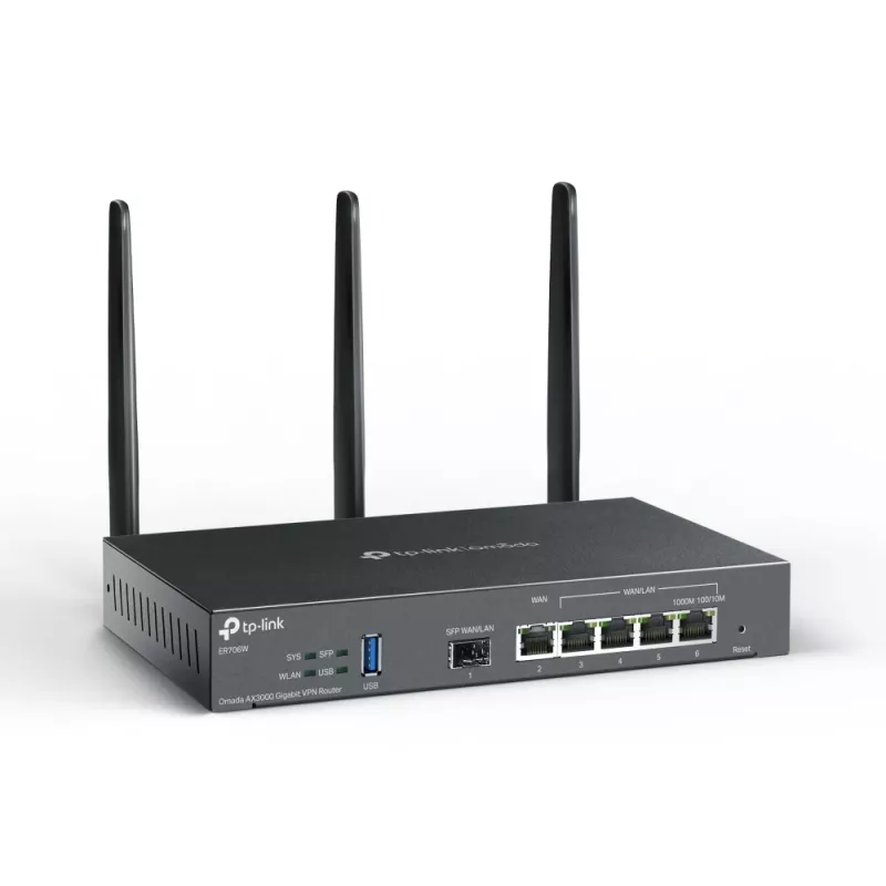 Ruuter TP-Link Omada AX3000 kahesageduslik Wi-Fi 6