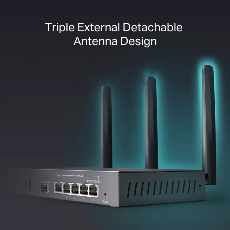 Ruuter TP-Link Omada AX3000 kahesageduslik Wi-Fi 6