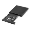 Qoltec 51858 väline DVD-RW optiline seade, USB 2.0 ja eSATA, salvlaadimine, must, 24x CD / 8x DVD