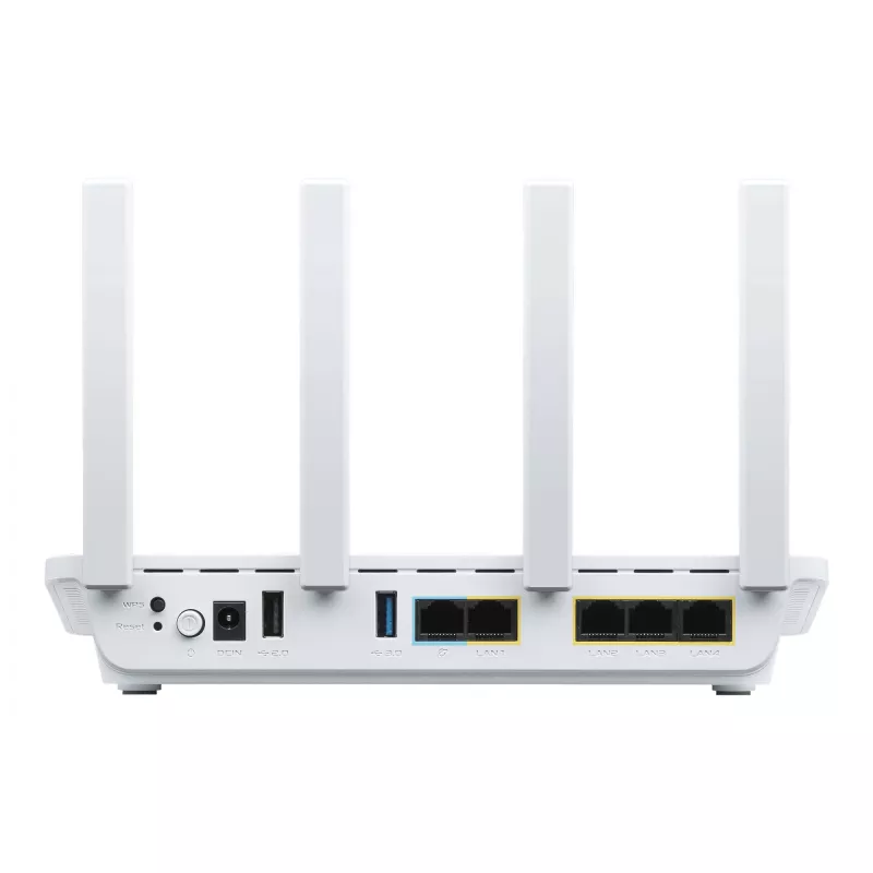 ASUS EBR63 – Expert WiFi traadita ruuter Gigabit Ethernet Kaheribaline (2,4 GHz / 5 GHz) Valge