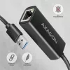 Axagon ADE-AR USB-A 3.2 Gen 1 – Gigabit Etherneti adapter, Realtek 8153