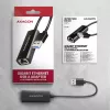 Axagon ADE-AR USB-A 3.2 Gen 1 – Gigabit Etherneti adapter, Realtek 8153