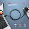 USB-kaabel Axagon BUCM4X-CM10AB USB4 Gen 3x2 1m must