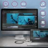USB-kaabel Axagon BUCM4X-CM10AB USB4 Gen 3x2 1m must