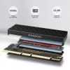 Axagon PCEM2-XS PCIe x16 - M.2 NVMe M-key pesa adapter, passiivse alumiiniumradiaatoriga