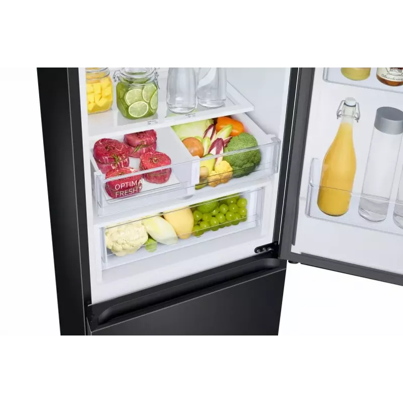 Külmik-sügavkülmik Samsung RB34C675EBN 350L, energiaklass E