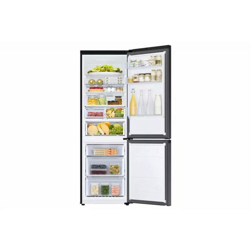 Külmik-sügavkülmik Samsung RB34C675EBN 350L, energiaklass E