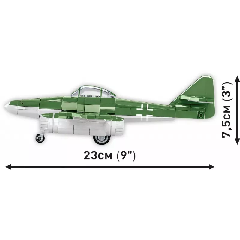 Ehitusmänguasi Cobi Messerschmitt Me 262 mudelikomplekt 500 tk