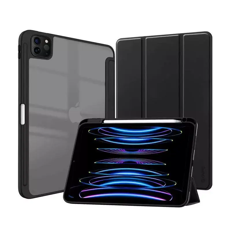 Folio Case Crong CRG-PRF-IPD11-BLK iPad Pro 11 2022 2021 jaoks