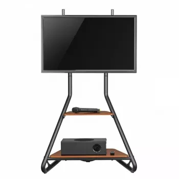 TV-alus MACLEAN MC-455 eraldiseisev puidust hoidik teleritele kuni VESA 600x400