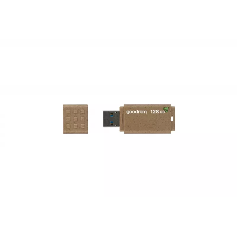USB-mälupulk GOODRAM UME3 128 GB USB Type-A 3.2 Gen 1 (lugemiskiirus 60 MB/s, kirjutamiskiirus 20 MB/s, pronks)