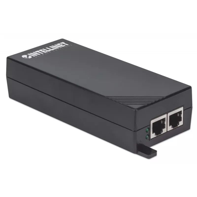 Intellinet Gigabit High-Power PoE+ Injector, 1 x 30 W Port, IEEE 802.3at/af Compliant, plastik Housing