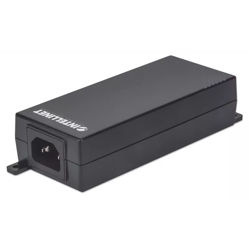 Intellinet Gigabit High-Power PoE+ Injector, 1 x 30 W Port, IEEE 802.3at/af Compliant, plastik Housing