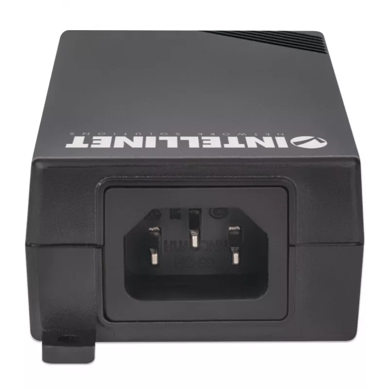 Intellinet Gigabit High-Power PoE+ Injector, 1 x 30 W Port, IEEE 802.3at/af Compliant, plastik Housing