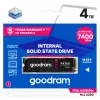 Goodram PX700 SSD SSDPR-PX700-04T-80 sisemine pooljuhtketas 4 TB M.2 PCI Express 4.0 NVMe 3D NAND