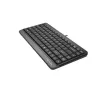 Juhtmega USB-klaviatuur A4Tech FStyler FK11 — kompaktne standardpaigutus, inglise keel, 12 kiirklahvi, randmetugi, 1,5 m kaabel
