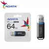 USB-mälupulk ADATA C906 64 GB USB Type-A 2.0, must, korgiga kaitstud pistik