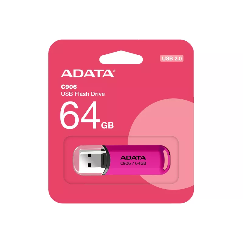 ADATA AC906-64G-RPP USB-mälupulk 64 GB USB Type-A 2.0 Roosa