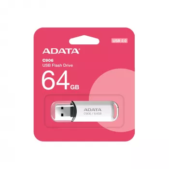 ADATA C906 USB-mälupulk 64 GB USB-tüüp-A 2.0 valge