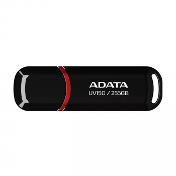 ADATA UV150 USB-mälupulk 256 GB USB Type-A 3.2 Gen 1 (3.1 Gen 1) Must
