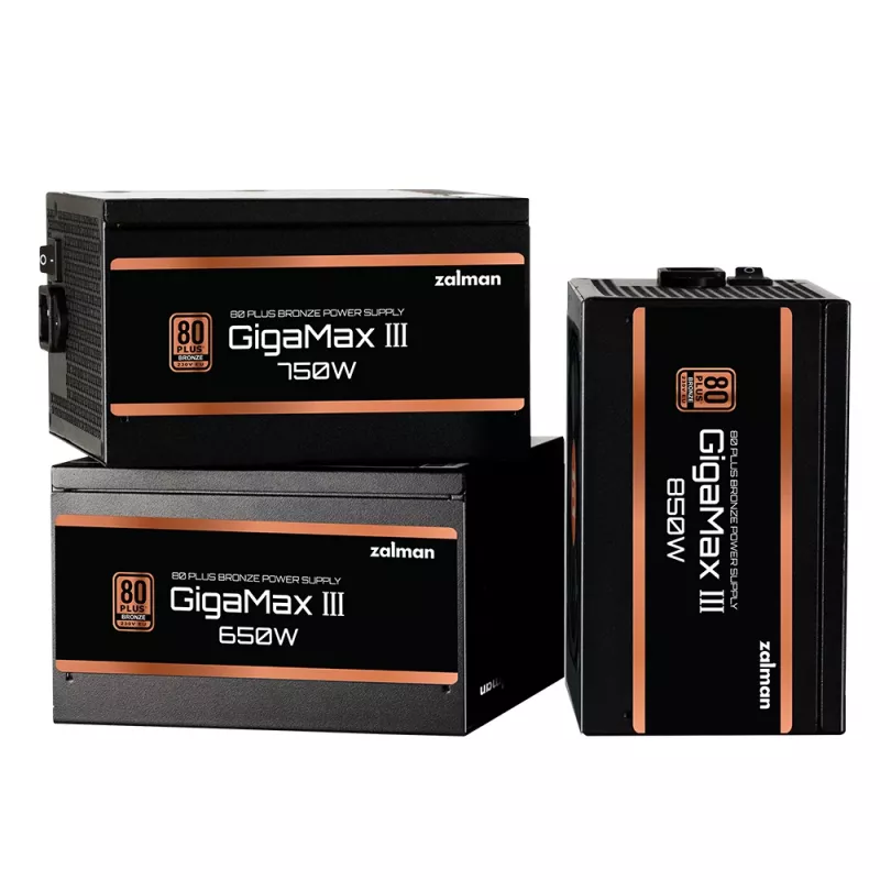 Zalman GigaMax III toiteplokk 750 W ATX Must