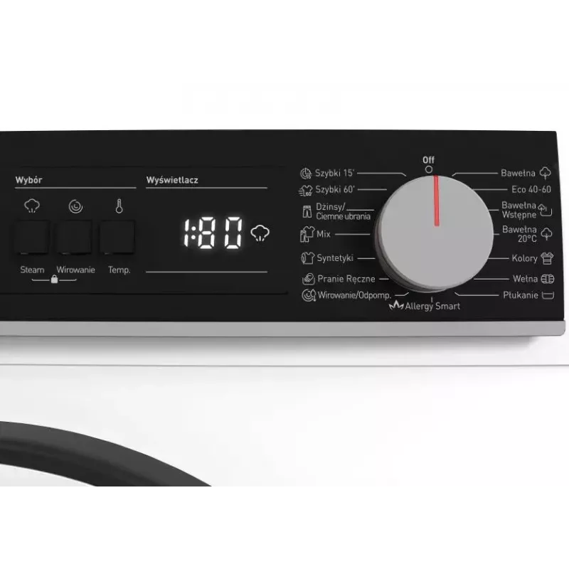 Pesumasin Sharp ES-NFA910BW1NA-PL, eestlaetav, 9 kg, energiaklass A