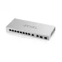 Zyxel XGS1010-12-ZZ0102F võrgukommutaator Haldamata Gigabit Ethernet (10/100/1000) Hall