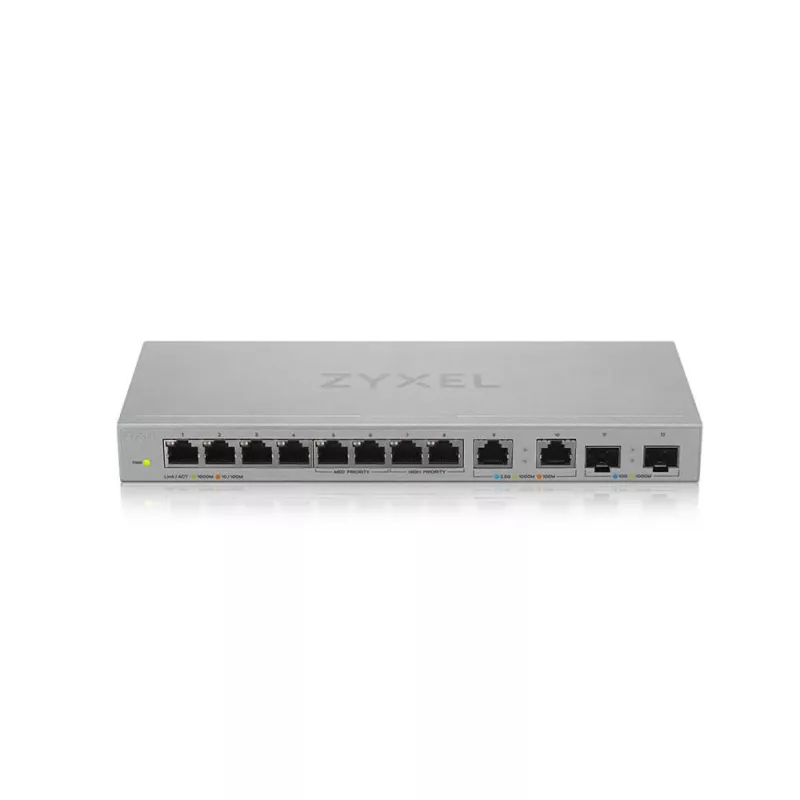 Zyxel XGS1010-12-ZZ0102F võrgukommutaator Haldamata Gigabit Ethernet (10/100/1000) Hall