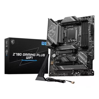Emaplaat MSI Z790 GAMING PLUS WIFI — Intel Z790, LGA 1700 ATX, DDR5, 4x M.2, 2.5Gb LAN, Wi‑Fi 6, BT 5.3