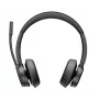 HP Poly Voyager 4320 UC Stereo USB-A Peakomplekt +BT700 USB-A Adapter +Laadimisalus