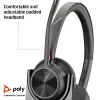 HP Poly Voyager 4320 UC Stereo USB-A Peakomplekt +BT700 USB-A Adapter +Laadimisalus