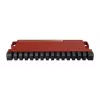 Juhtmega ruuter MikroTik L009UiGS-RM — 8x RJ-45, 2.5 Gigabit Ethernet, 1x SFP, 1x USB, 800 MHz CPU, 512 MB RAM, punane