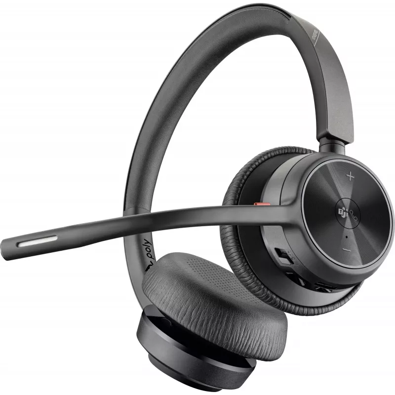 HP Poly Voyager 4320 Microsoft Teams'i sertifitseeritud USB-C peakomplekt + BT700 dongel