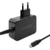 Laadija Qoltec 52385 Siseting AC kiirlaadimine 20V 3A Must