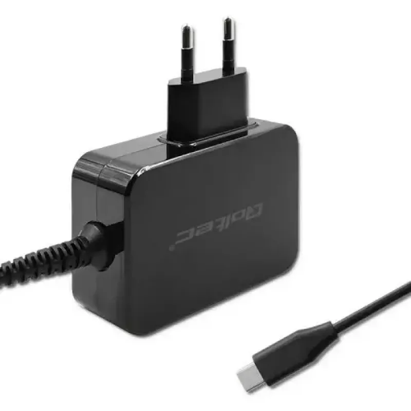 Laadija Qoltec 52385 Siseting AC kiirlaadimine 20V 3A Must