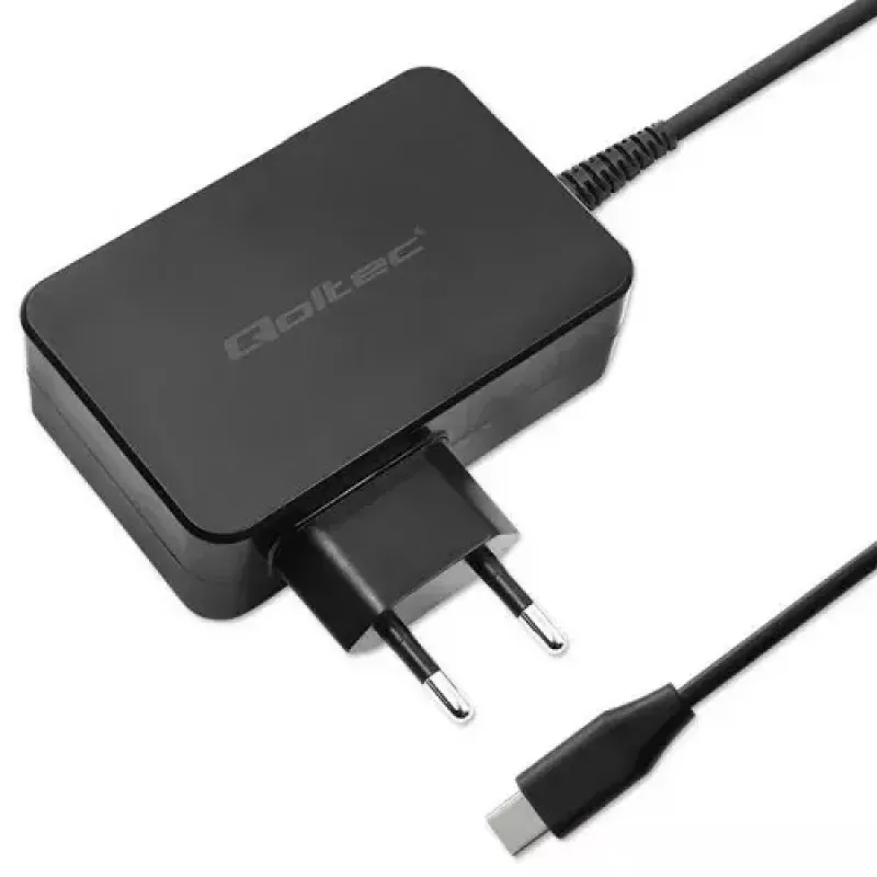 Laadija Qoltec 52388 Indoor Fast Charging 20V 5A Must