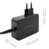 Laadija Qoltec 52388 Indoor Fast Charging 20V 5A Must