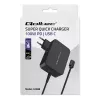 Laadija Qoltec 52388 Indoor Fast Charging 20V 5A Must