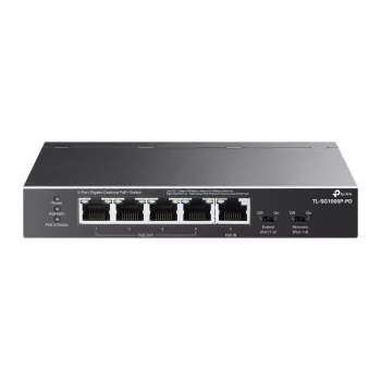 TP-Link TL-SG1005P-PD võrgulüliti Gigabit Ethernet (10/100/1000) Power over Ethernet (PoE) Must