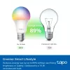 TP-Link Tapo nutipirn, mitmevärviline, Matter, nutipirn, Wi-Fi/Bluetooth, valge, 802.11b, 802.11g, Wi-Fi 4 (802.11n), WPA-PSK, WPA2-PSK, WPA3-SAE, LED