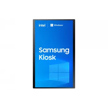 Samsung KM24C-3 Kiosk design 61 cm (24 inch) LED 250 cd/m² Full HD Valge Puutetundlik ekraan Sisseehitatud protsessor Windows 10 IoT Enterprise 16/7