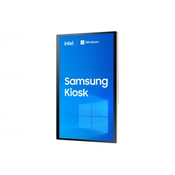 Samsung KM24C-3 Kiosk design 61 cm (24 inch) LED 250 cd/m² Full HD Valge Puutetundlik ekraan Sisseehitatud protsessor Windows 10 IoT Enterprise 16/7