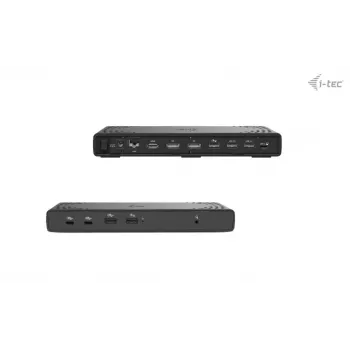 i-tec USB-C Triple Display dokkimisjaam Gen 2 toiteedastus 100 W juhtmega 3.2