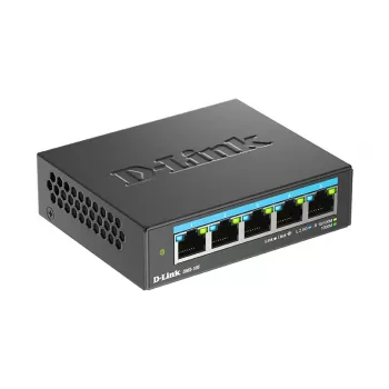 D-Link 5-pordiline 2,5G mitme-gigabitine lauaarvuti kommutaator haldamata L2 5x2,5G porti
