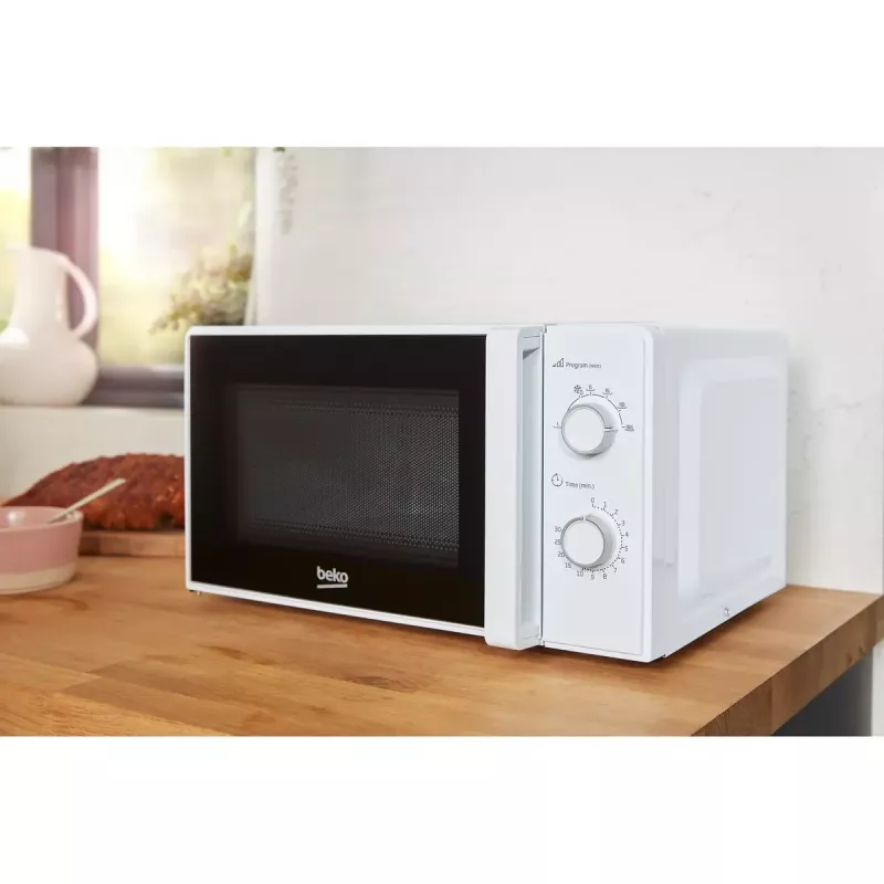 Mikrolaineahi BEKO MOC20100WFB — 700 W, 20 L, 245 mm pöördalus, valge