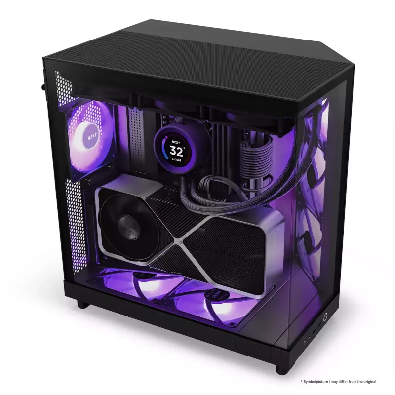 PC Case NZXT H6 Air Flow Midi Tower must