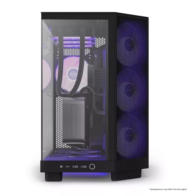 PC Case NZXT H6 Air Flow Midi Tower must