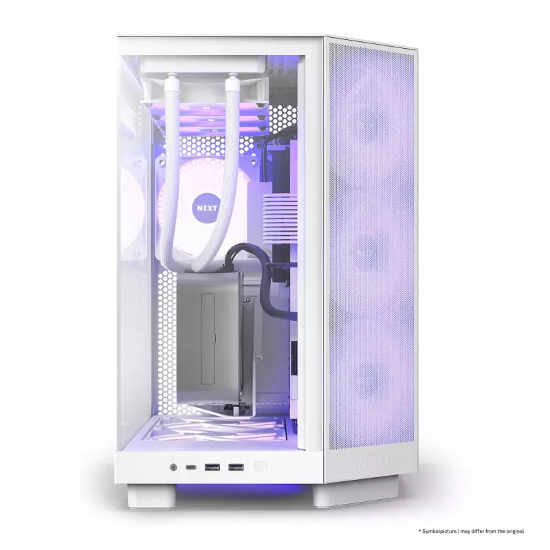 Arvutikorpus NZXT H6 Air Flow Midi Tower valge
