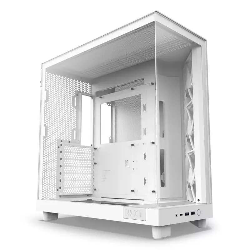 Arvutikorpus NZXT H6 Air Flow Midi Tower valge